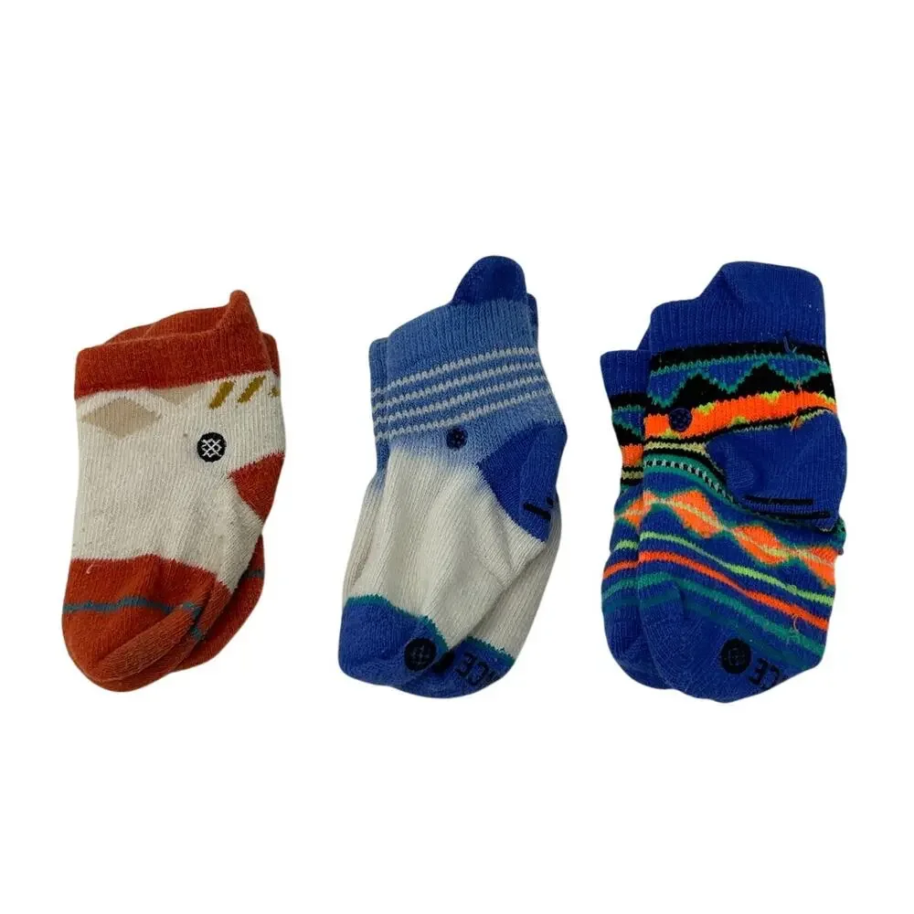 Stance Baby/Toddler Socks, Lot of 3 Pairs, Gently Used